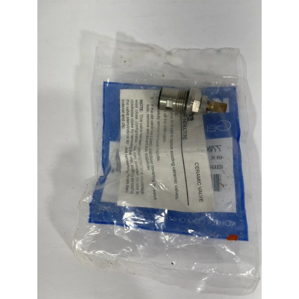 BRAND NEW‎ KOHLER GENUINE PARTS 77006-RP Ceramic VALVE Kit Rough Plate SEALED